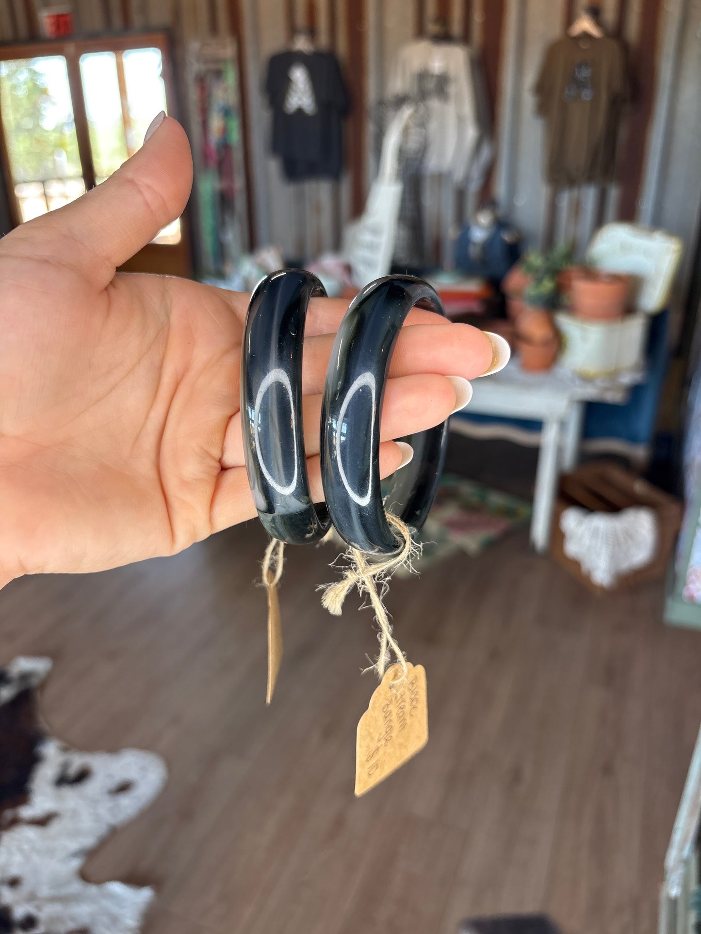 Black Stream Bangle