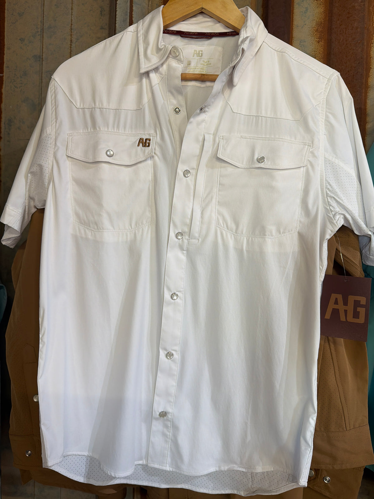 Ag Gear Mens SS button up
