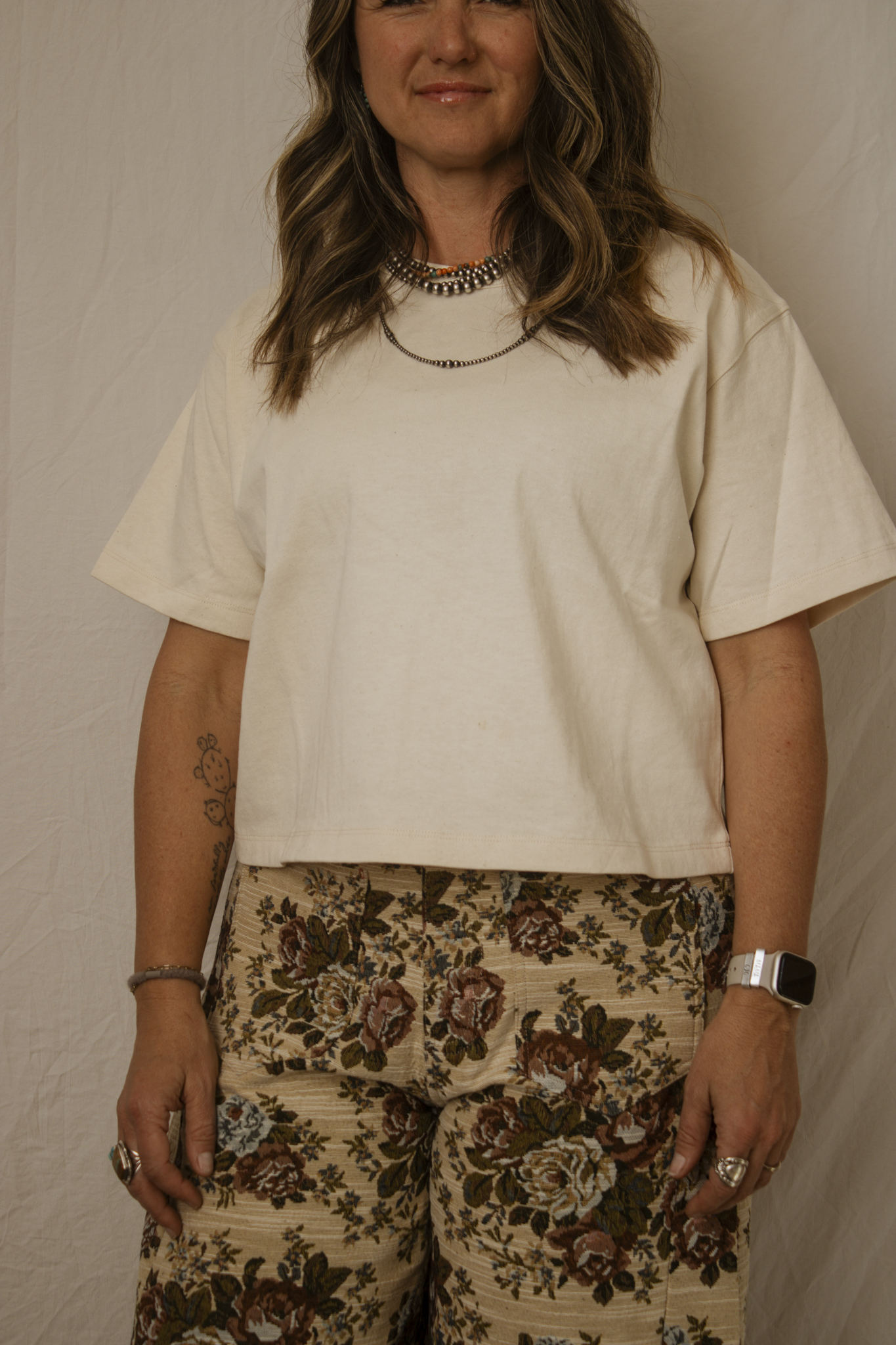 Basic Cream Tee