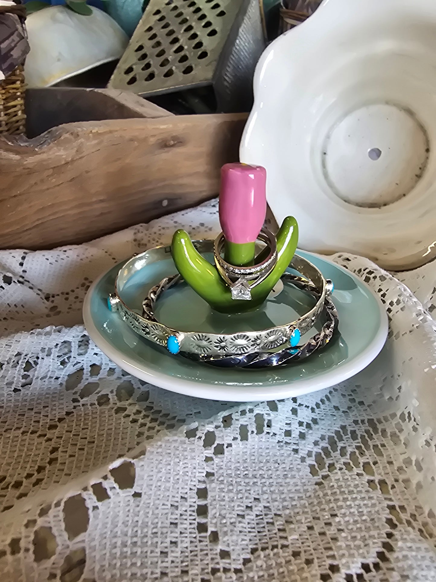 Tulip Trinket Dish