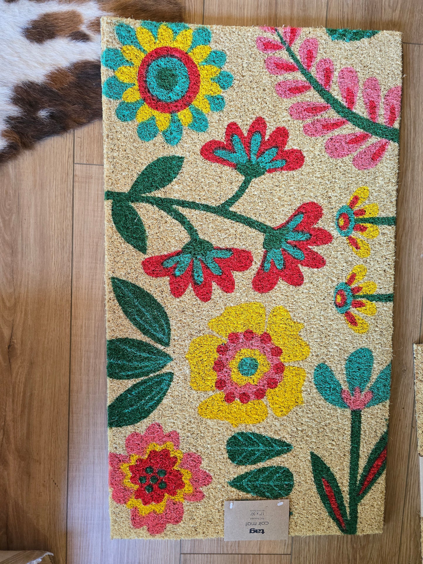 Retro Bloom Door Matt