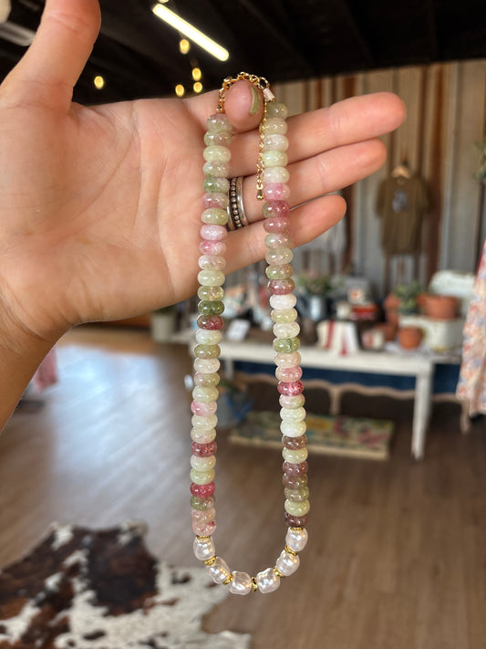 Brylee necklace Light Mix