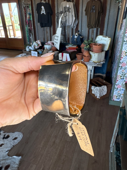 Chunky Gold Cuff