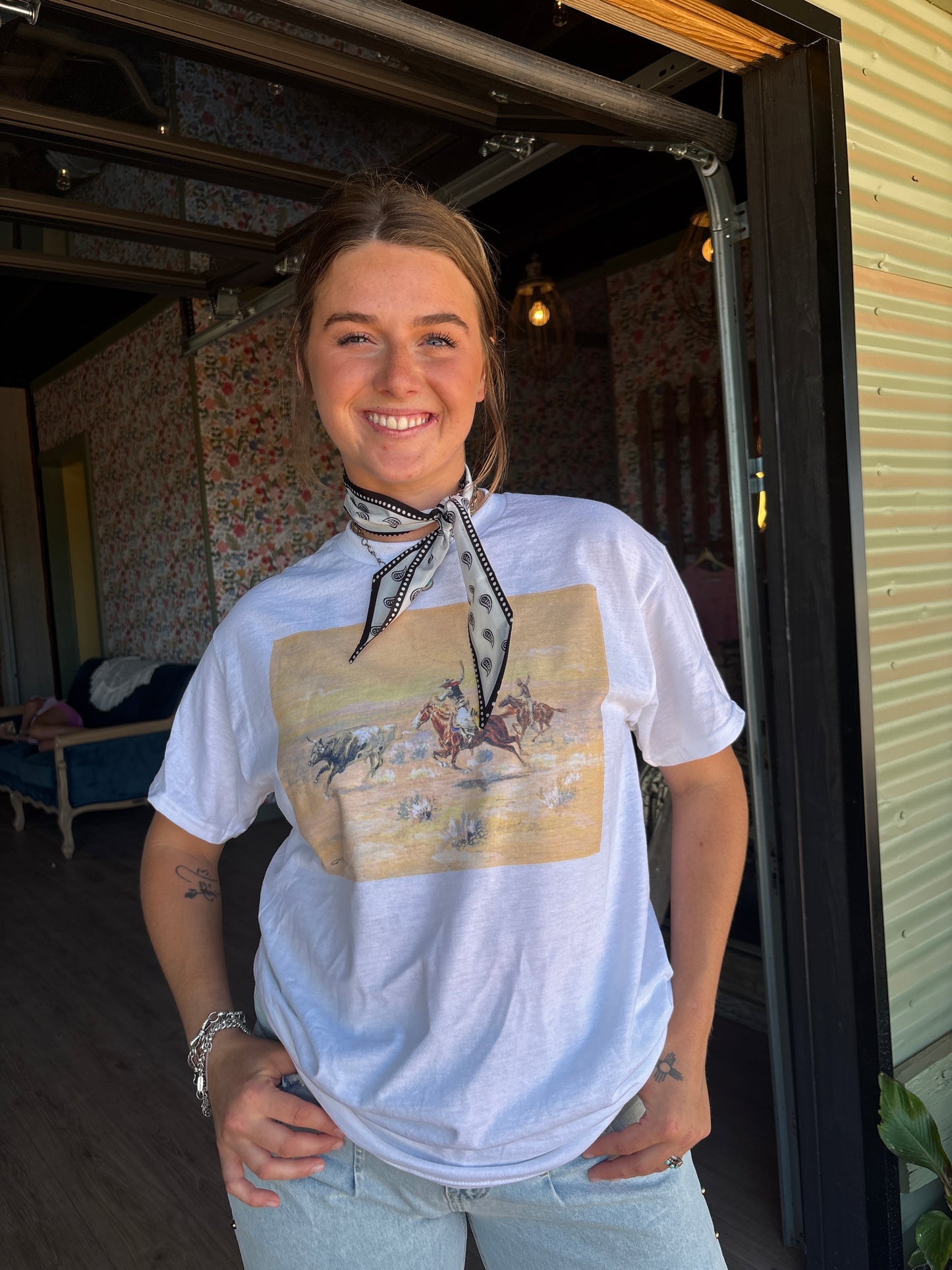 Gone Roping Tee