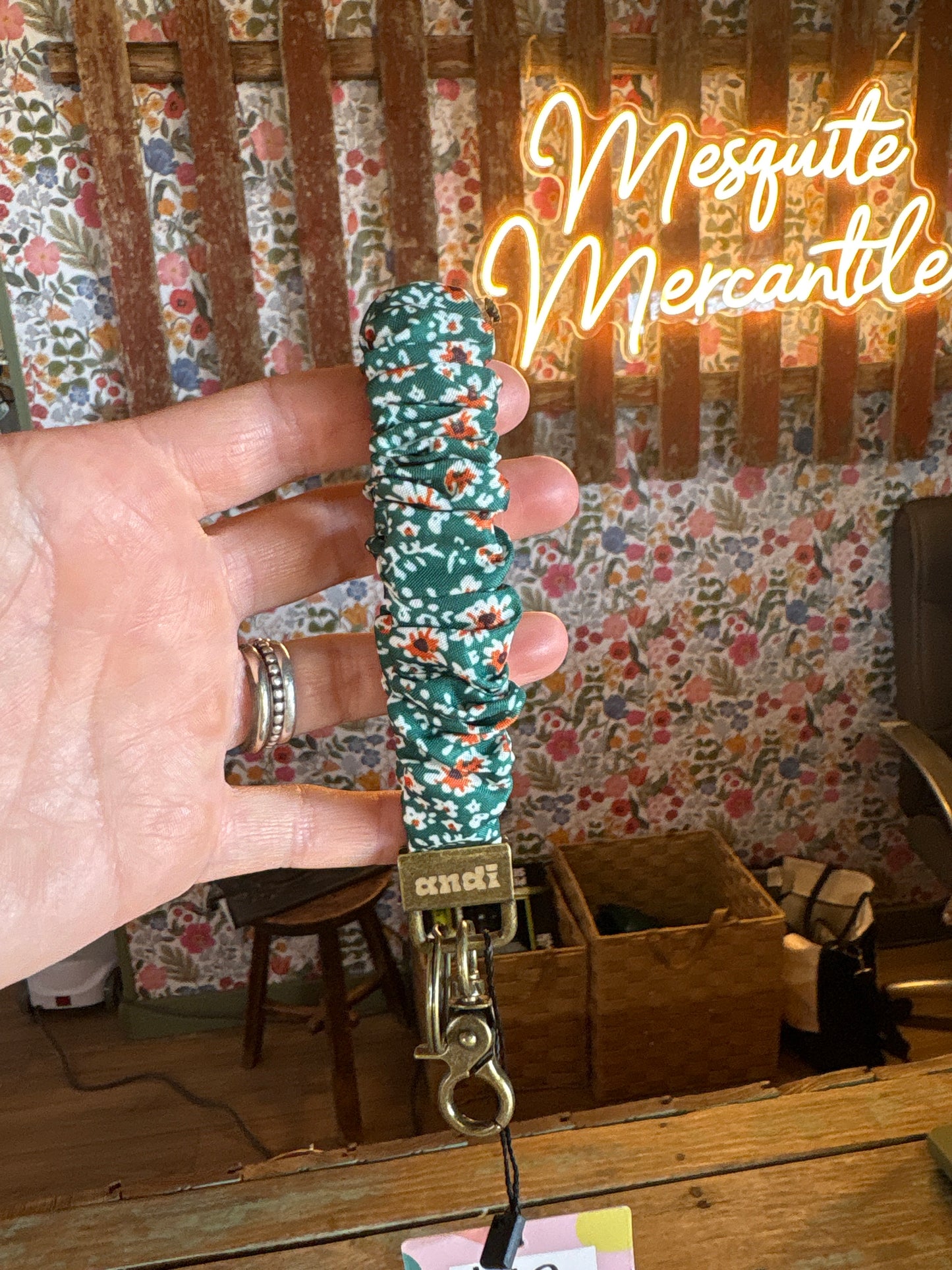 Scrunchie Keychain