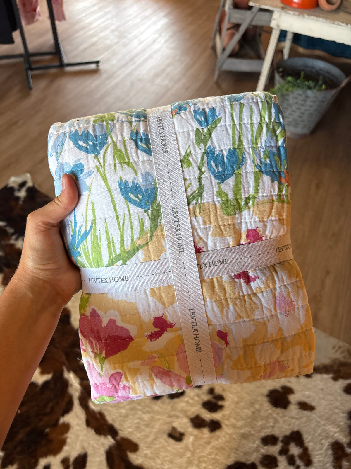 Levtex Quilted Throw