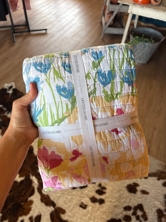 Levtex Quilted Throw