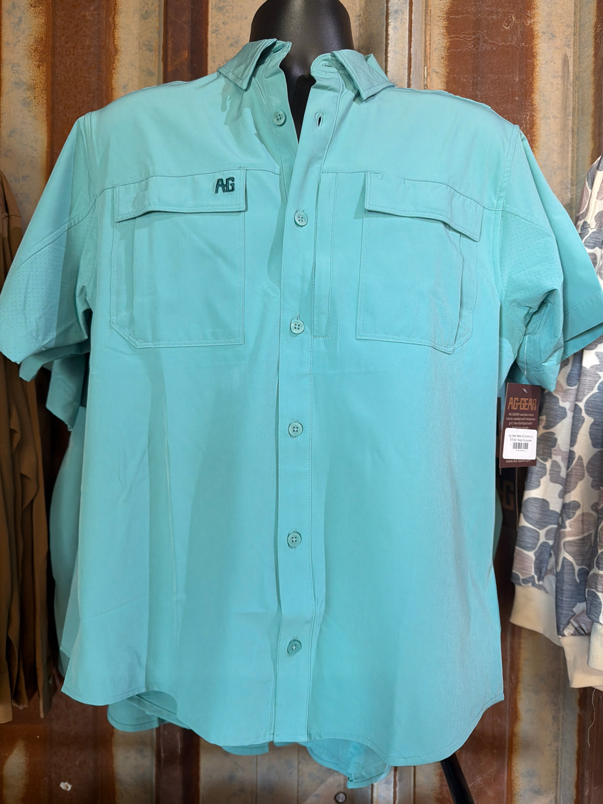 Ag Gear Mens SS button up