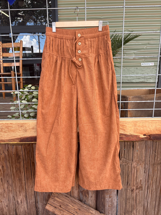 Rust Corduroy Pants