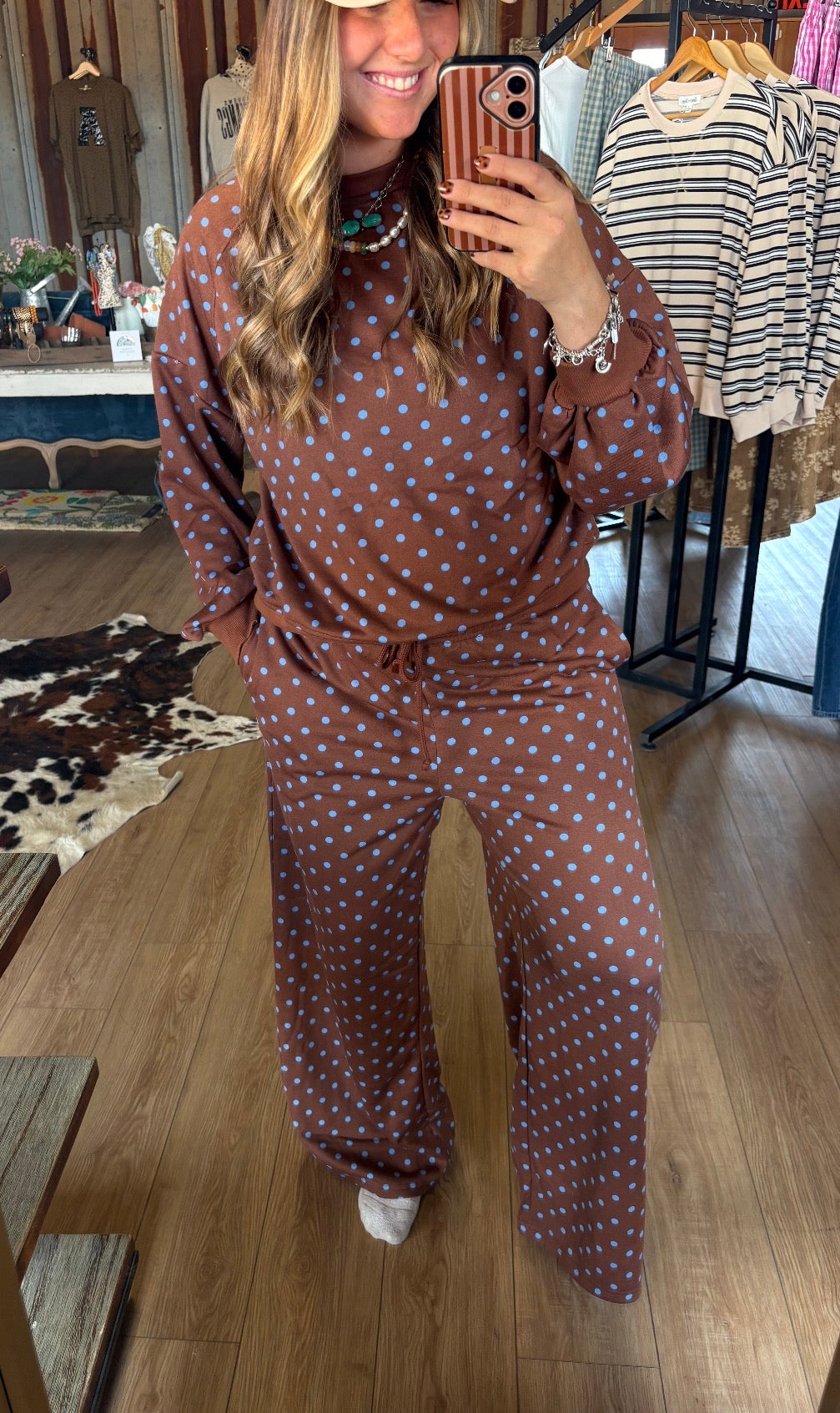 Dotty Pant Set
