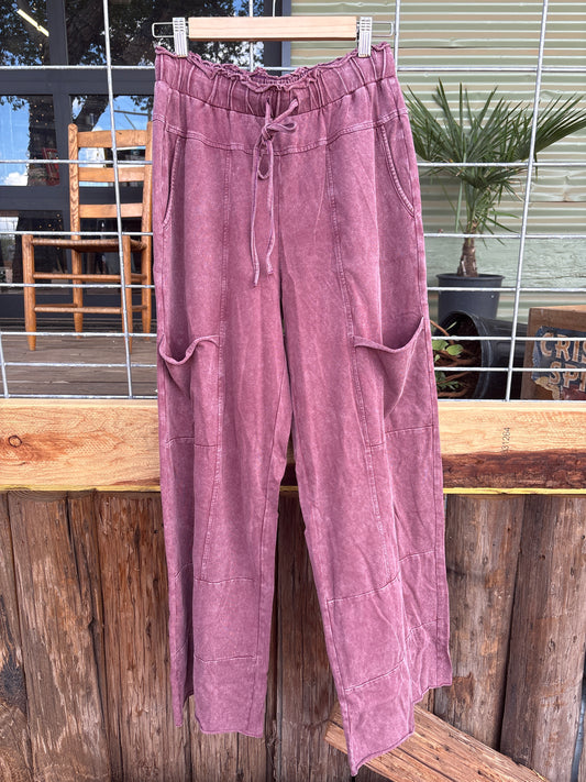 The Burgundy Pants