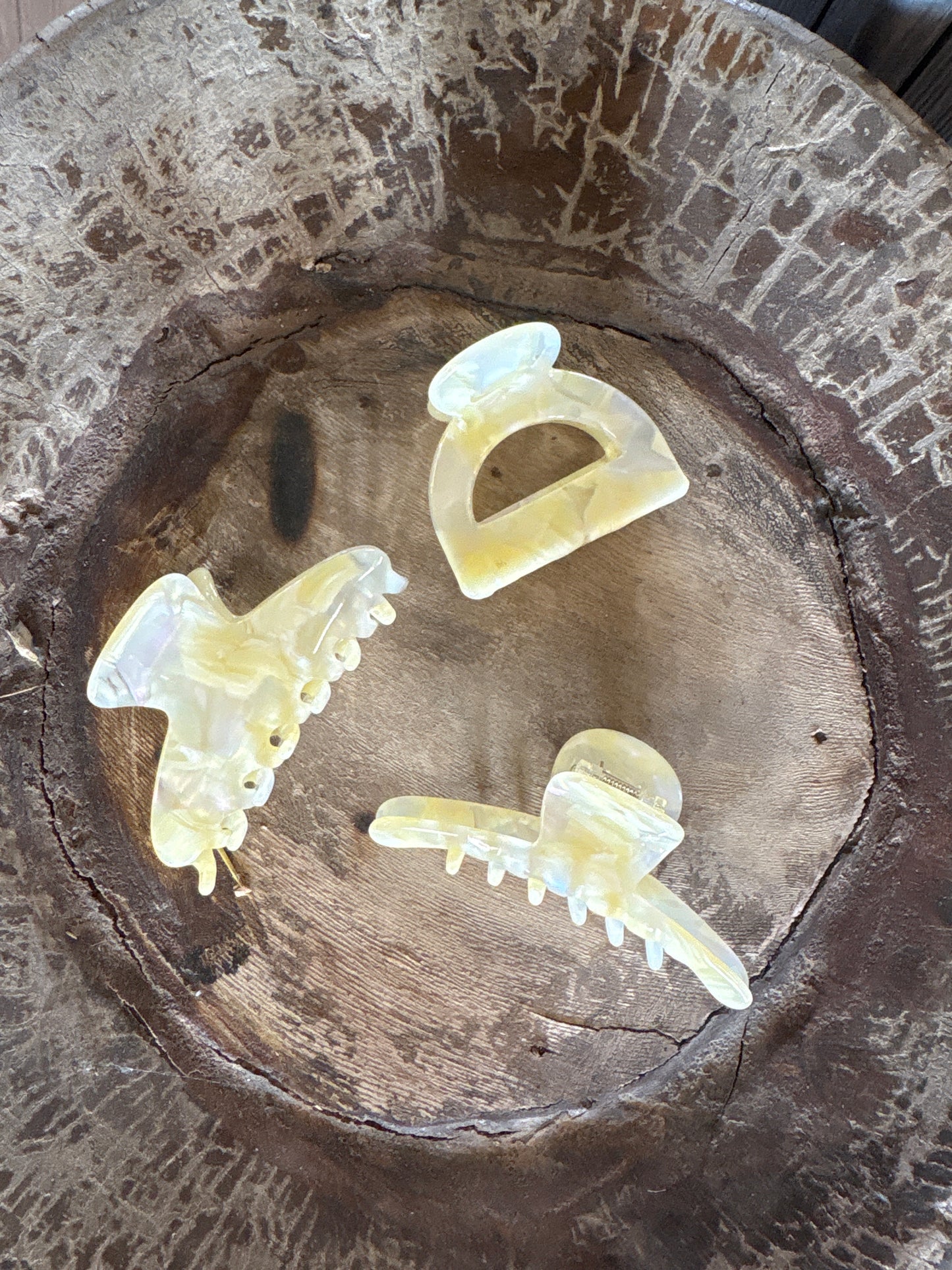Lemoncello Claw Clips