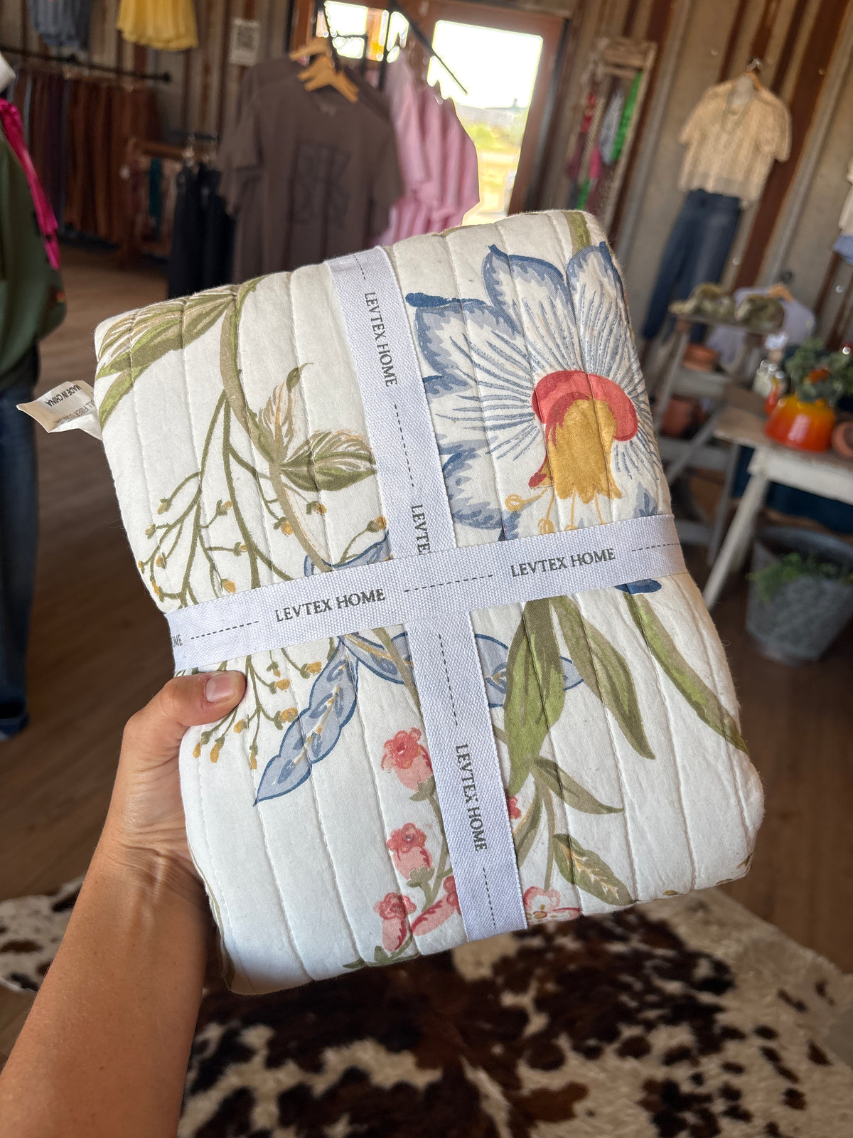 Levtex Quilted Throw