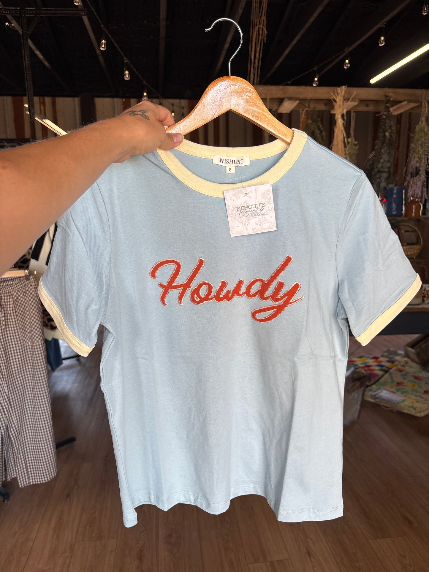 Howdy Baby-Doll Tee