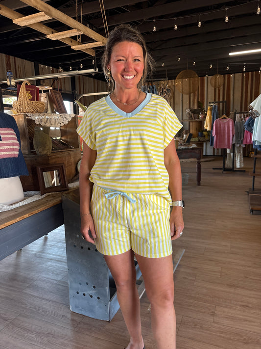 Yellow Stripe Set