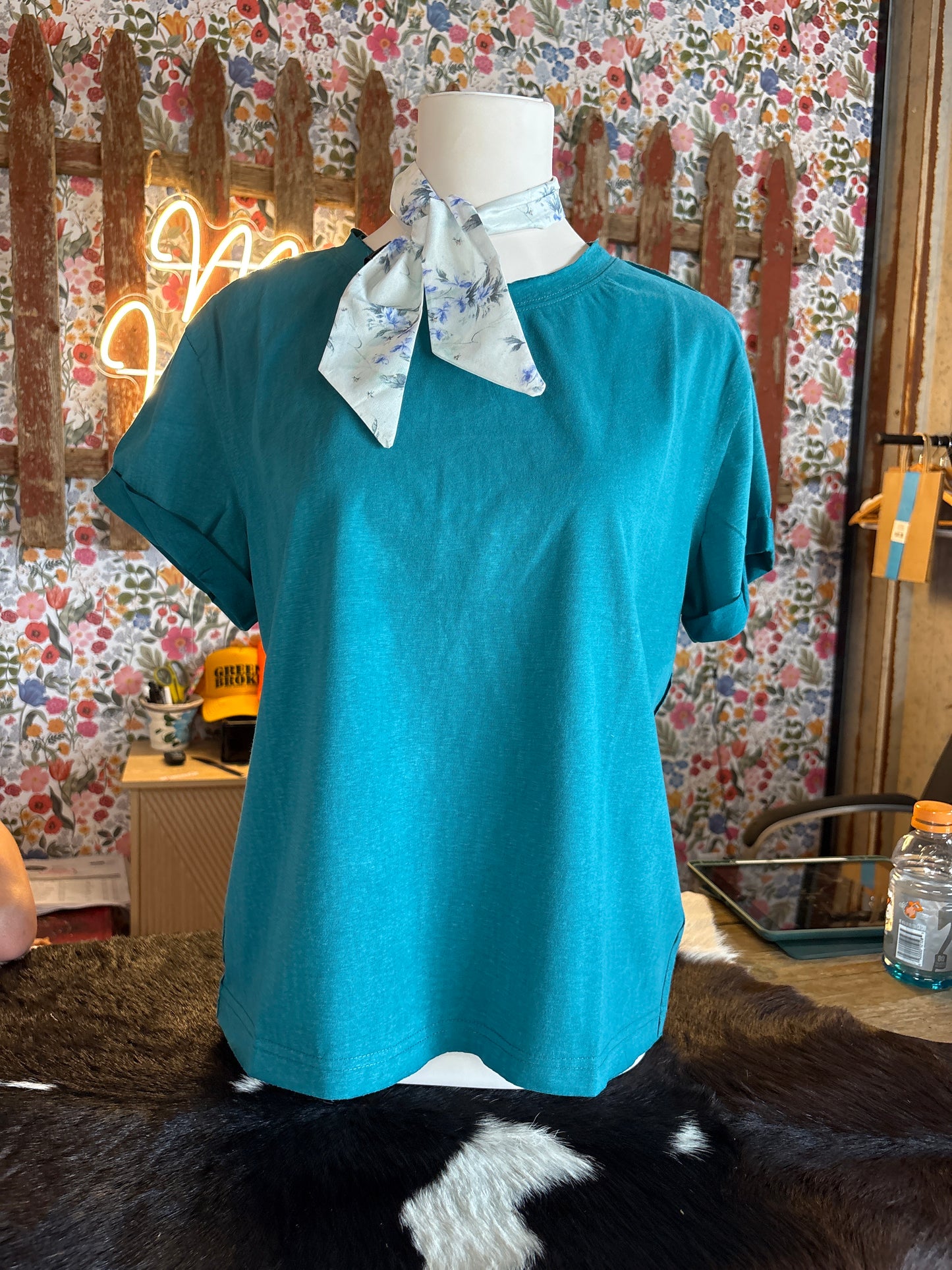 Teal Tee
