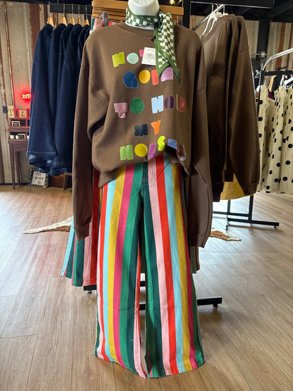 Funky striped Pants