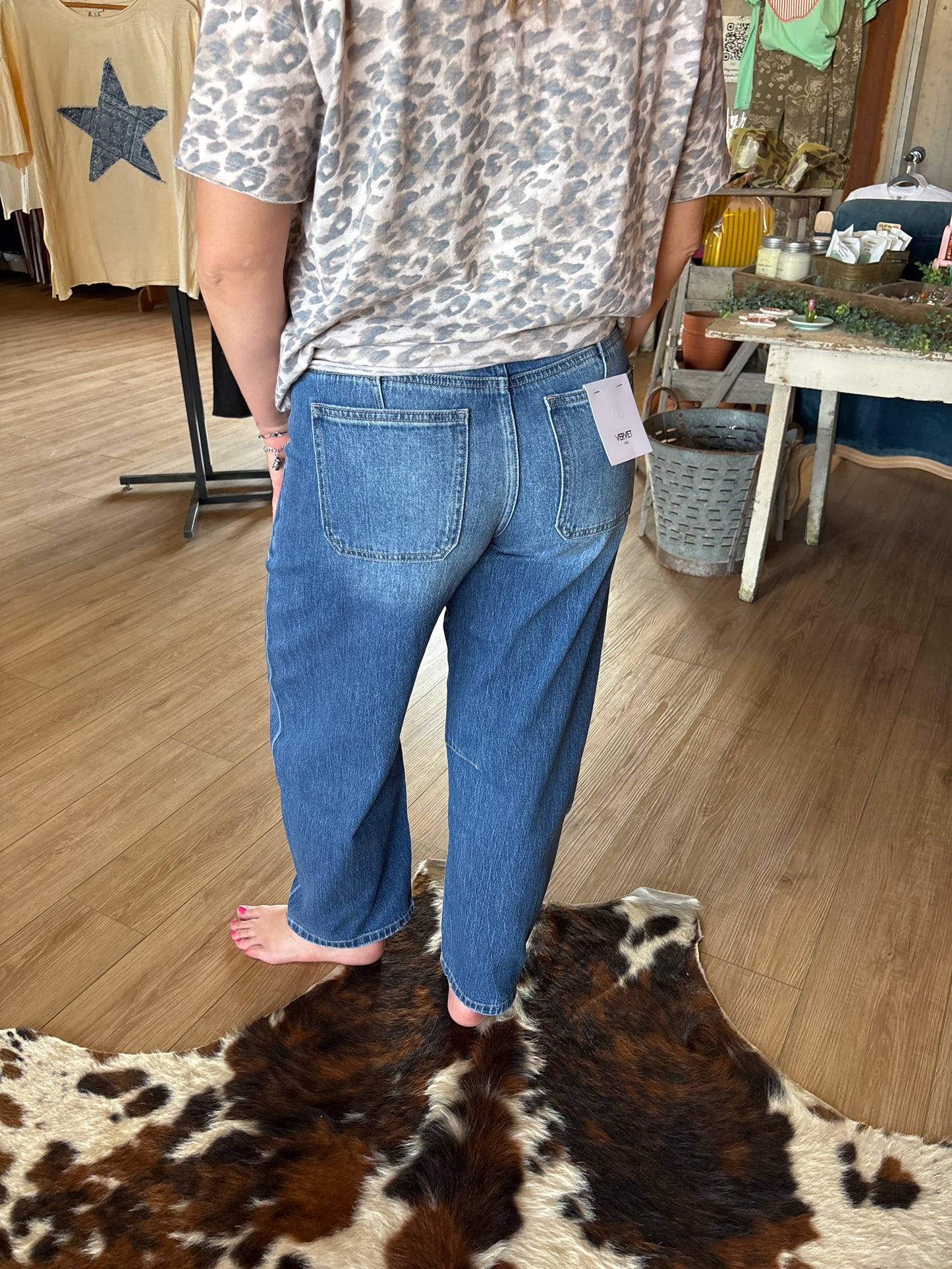 Vervet Barrel Jean