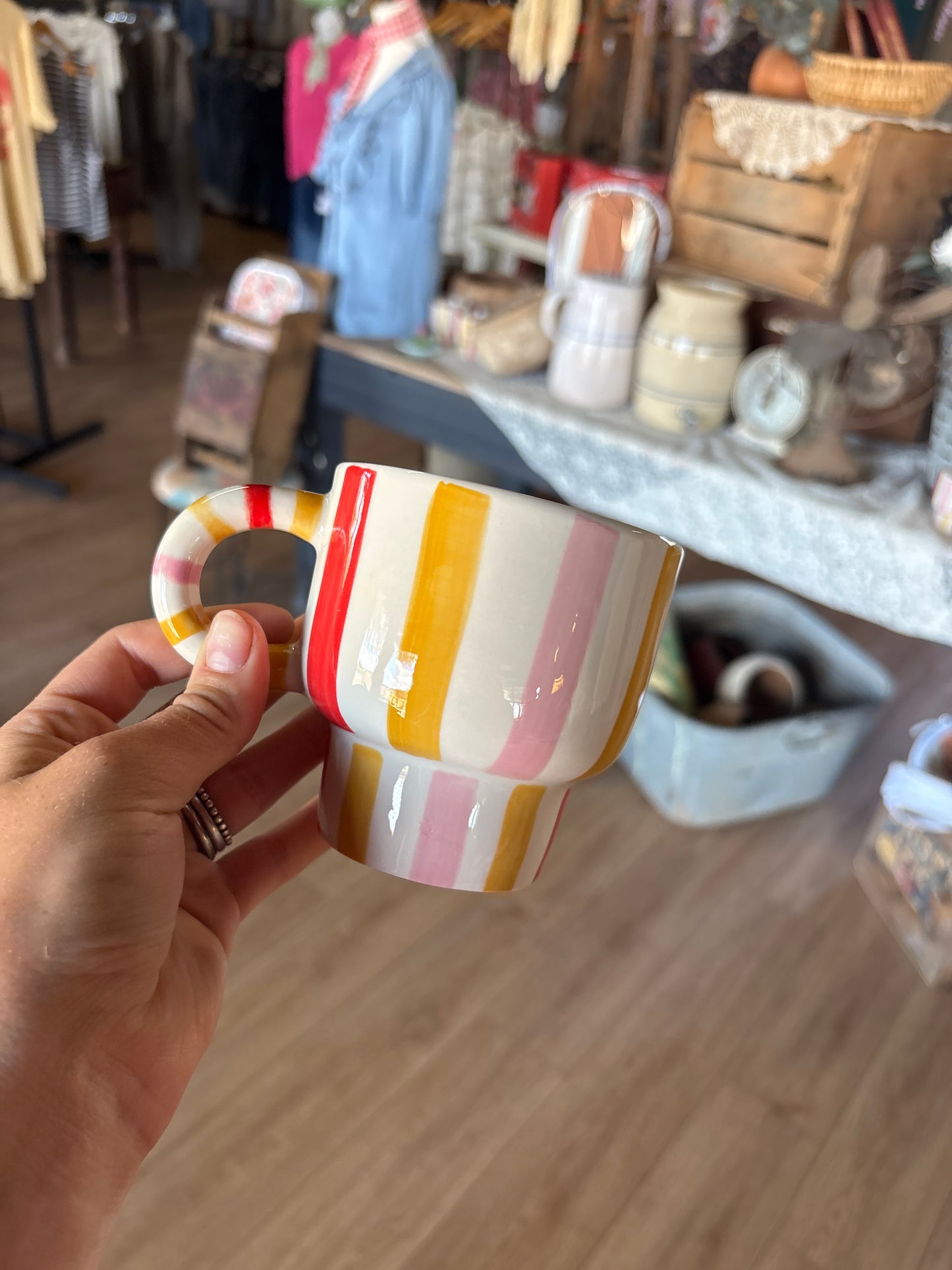 Striped Mug