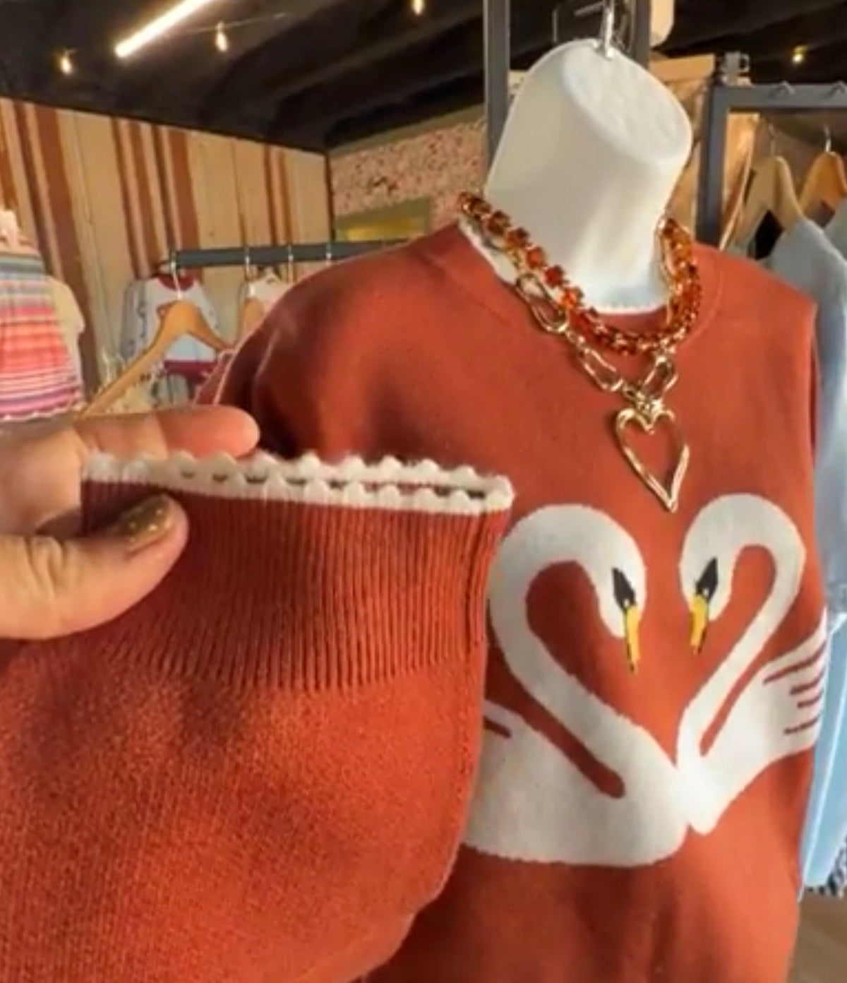 Ugly Duckling Butter Sweater