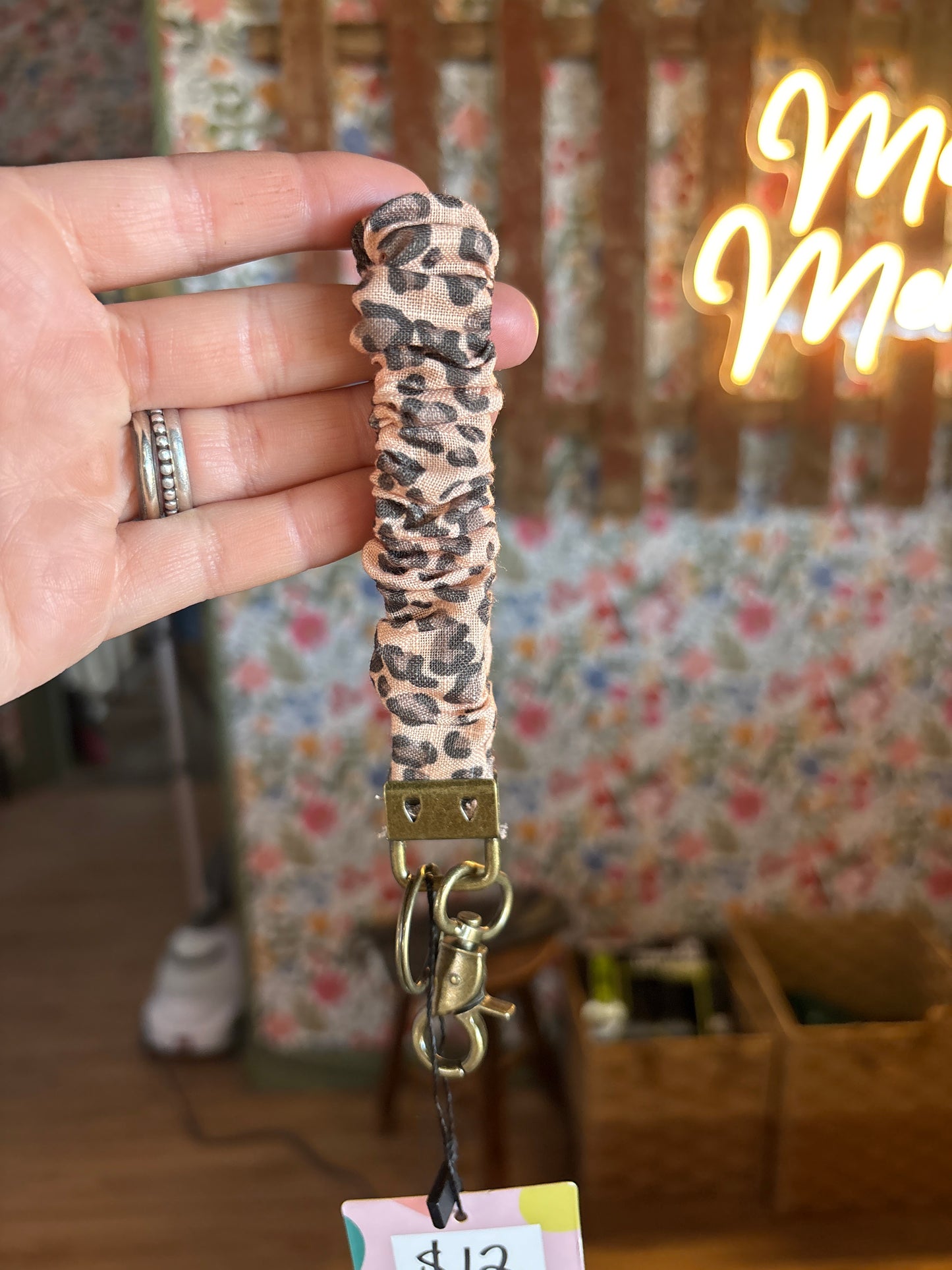 Scrunchie Keychain