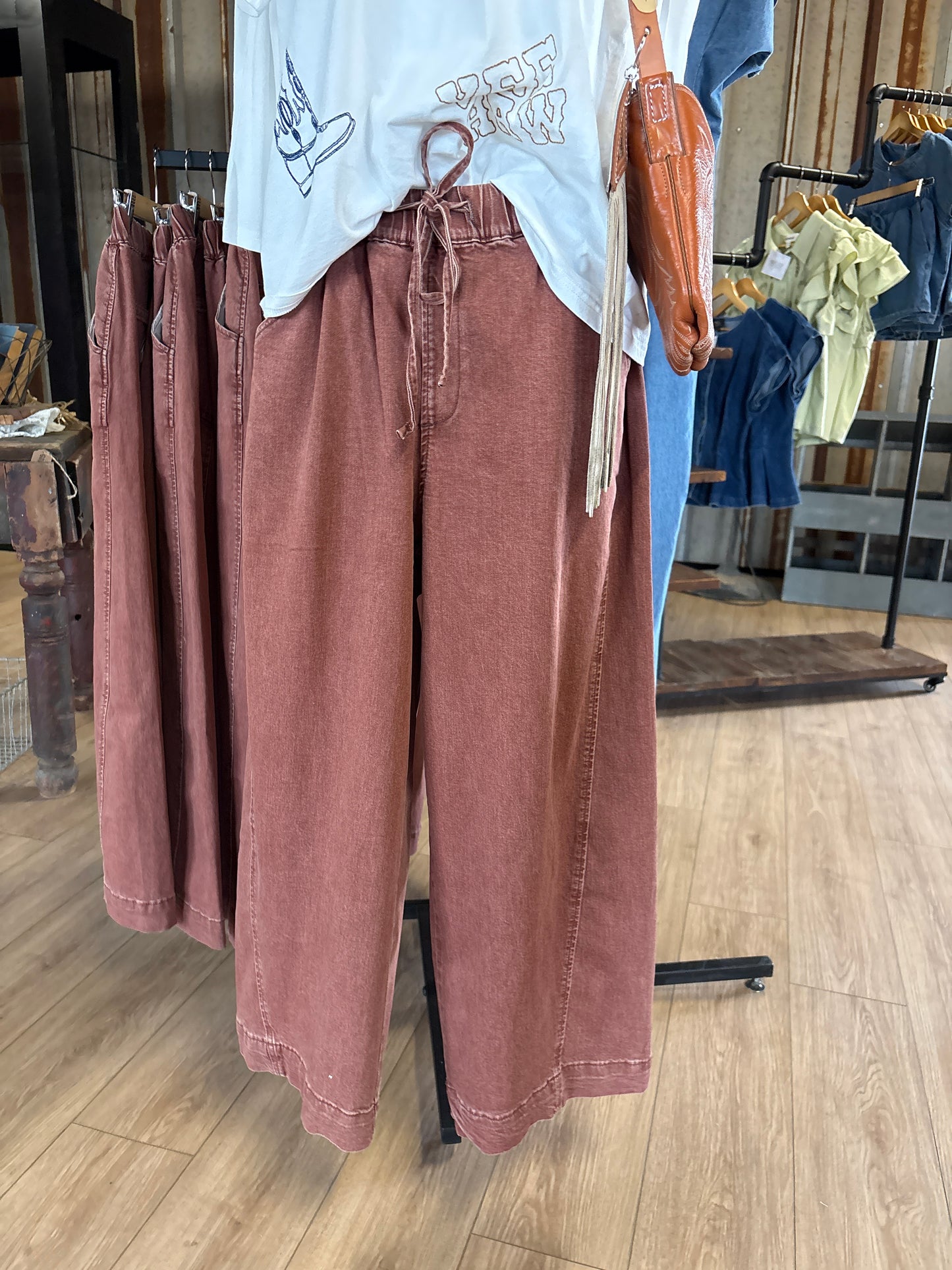 Rust Oversized Jean