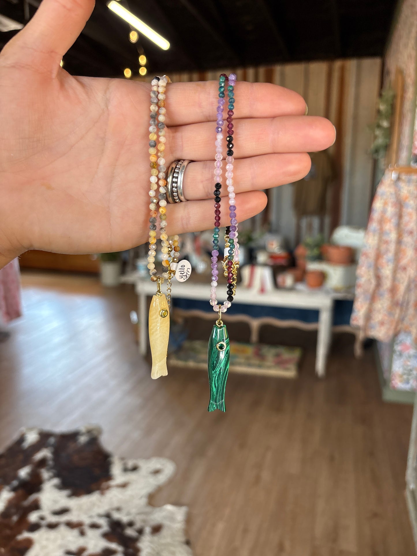 Seth beaded necklace