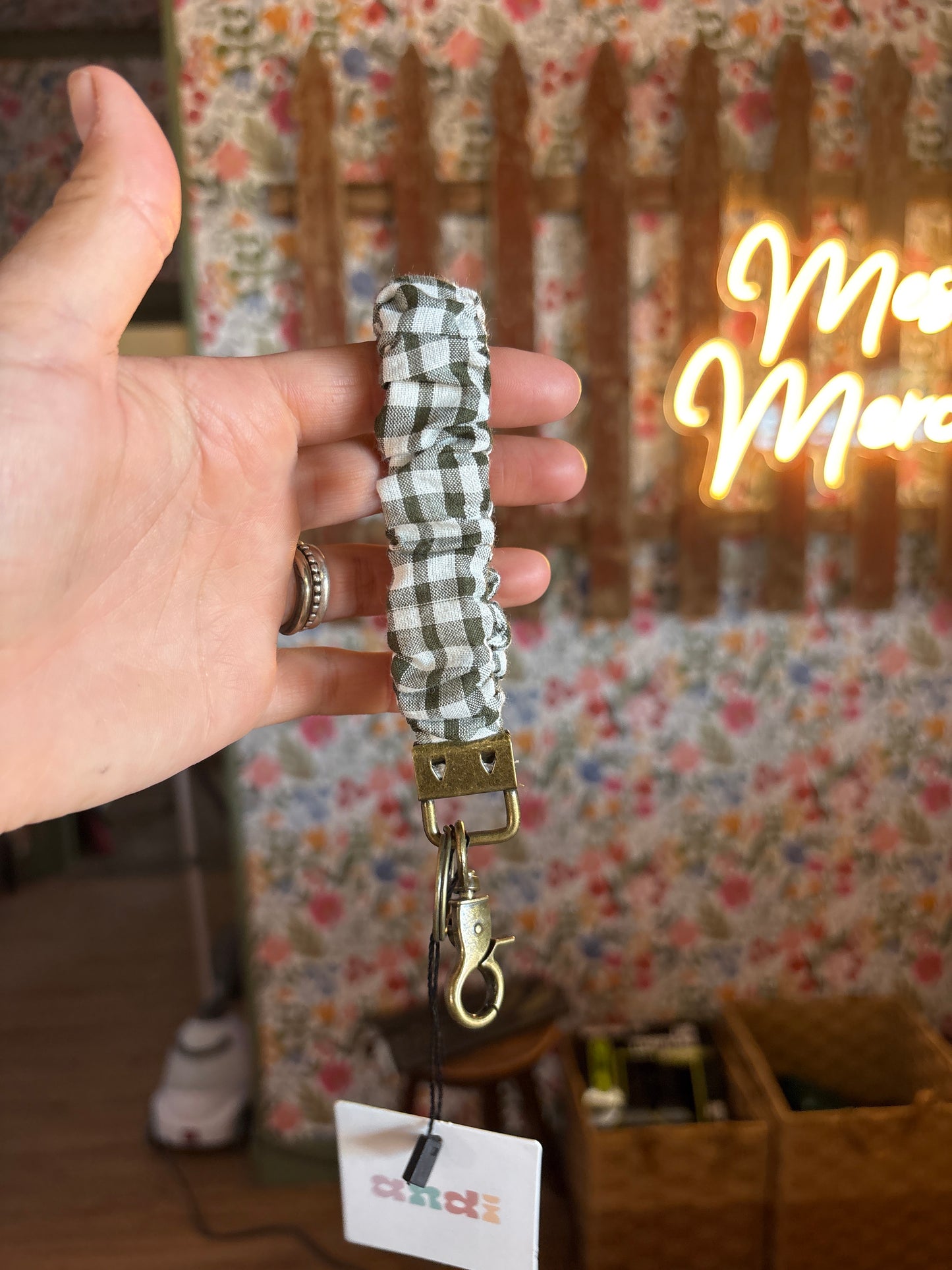 Scrunchie Keychain