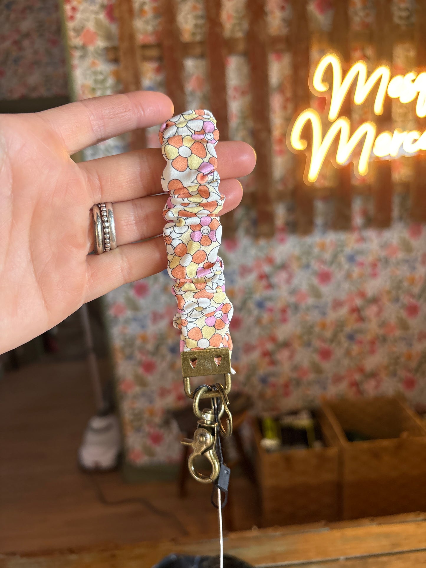 Scrunchie Keychain