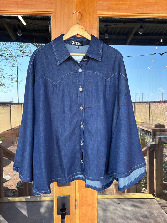 Outlaw Denim Pancho