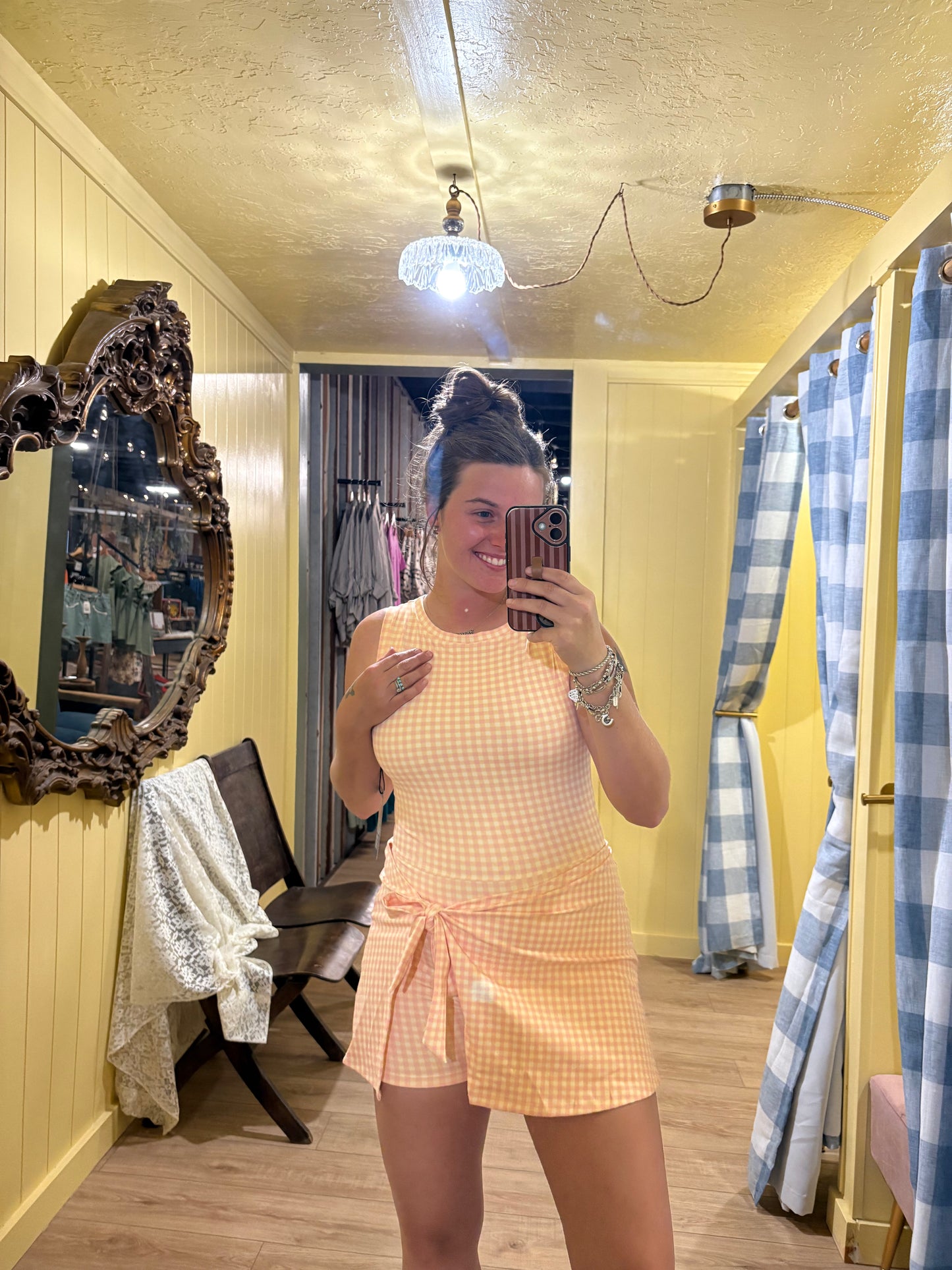 Peach Athletic Dress
