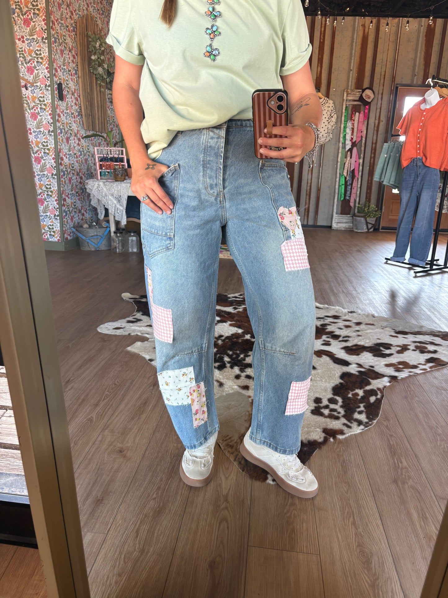 Patchwork Pants