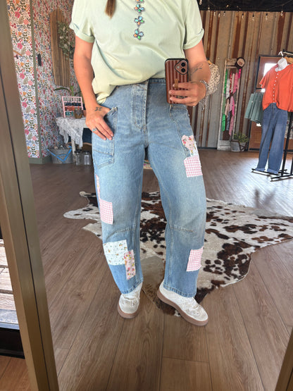 Patchwork Pants