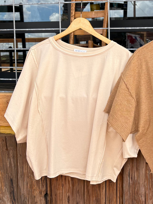 The Beige Tee