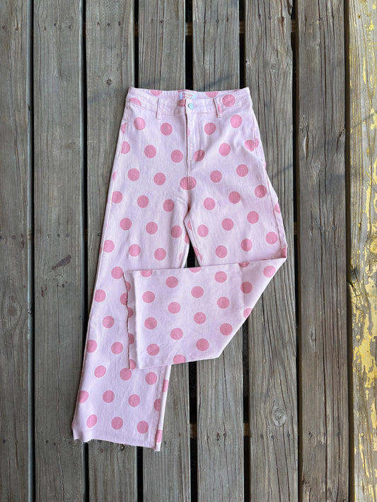 Pink Polka Pants