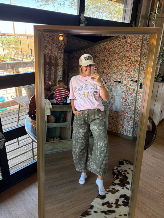 The Vintage Paisley Jeans
