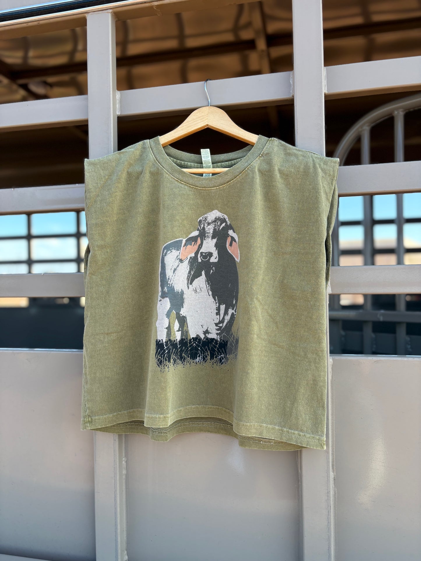 The Brahma Cut-Off Tee