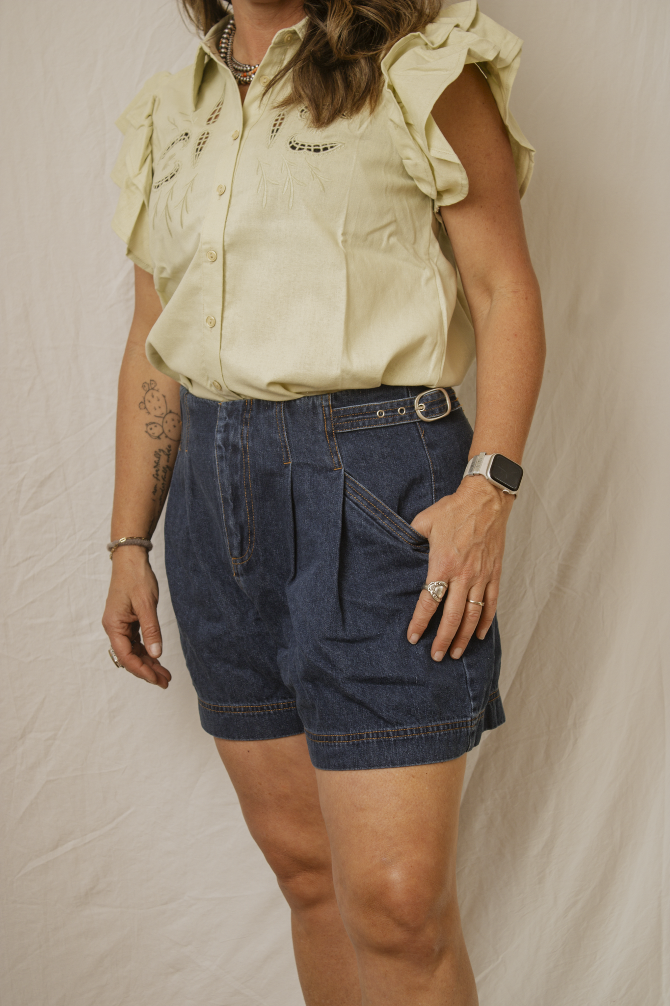 Loretta Denim Shorts