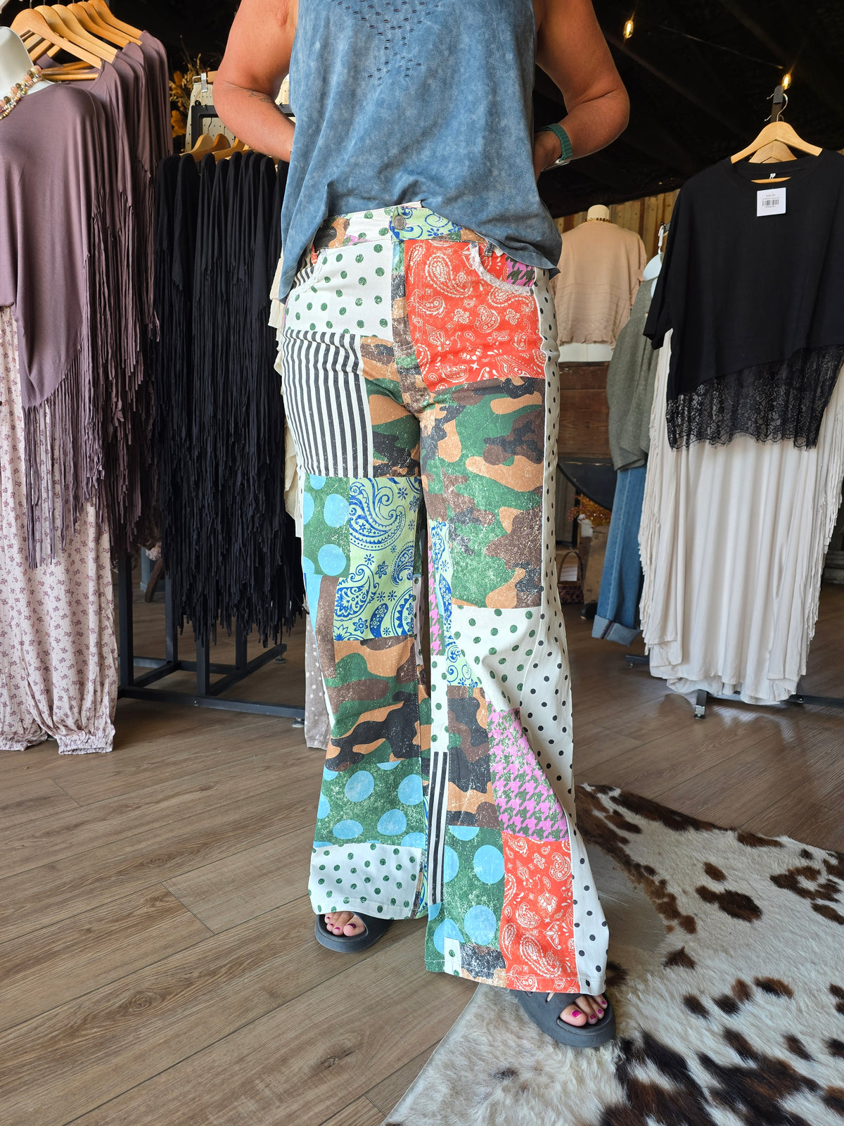 Poppy Patch Pants