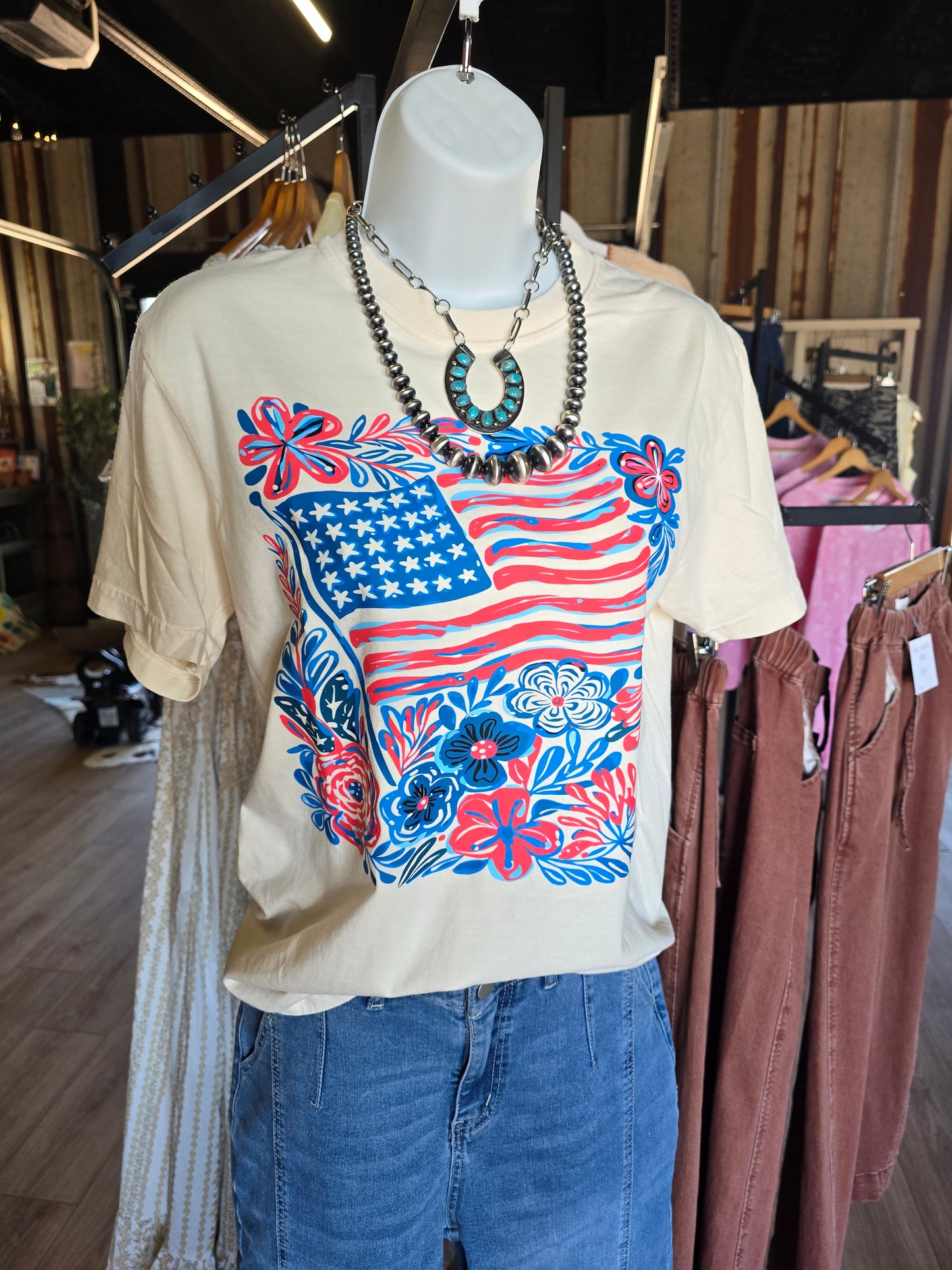 Flora Flag Tee
