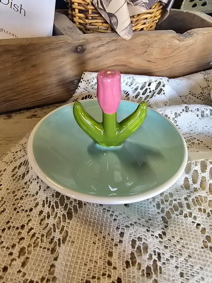 Tulip Trinket Dish
